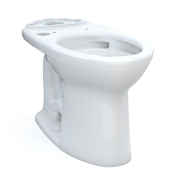 Toto Drake Elongated Toilet Bowl Only with Washlet+ Ready, Less Seat, Cotton C776CEGT40#01 - main